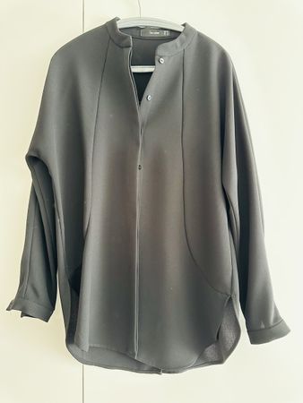 Schicke schwarze Bluse Hallhuber Gr. 36