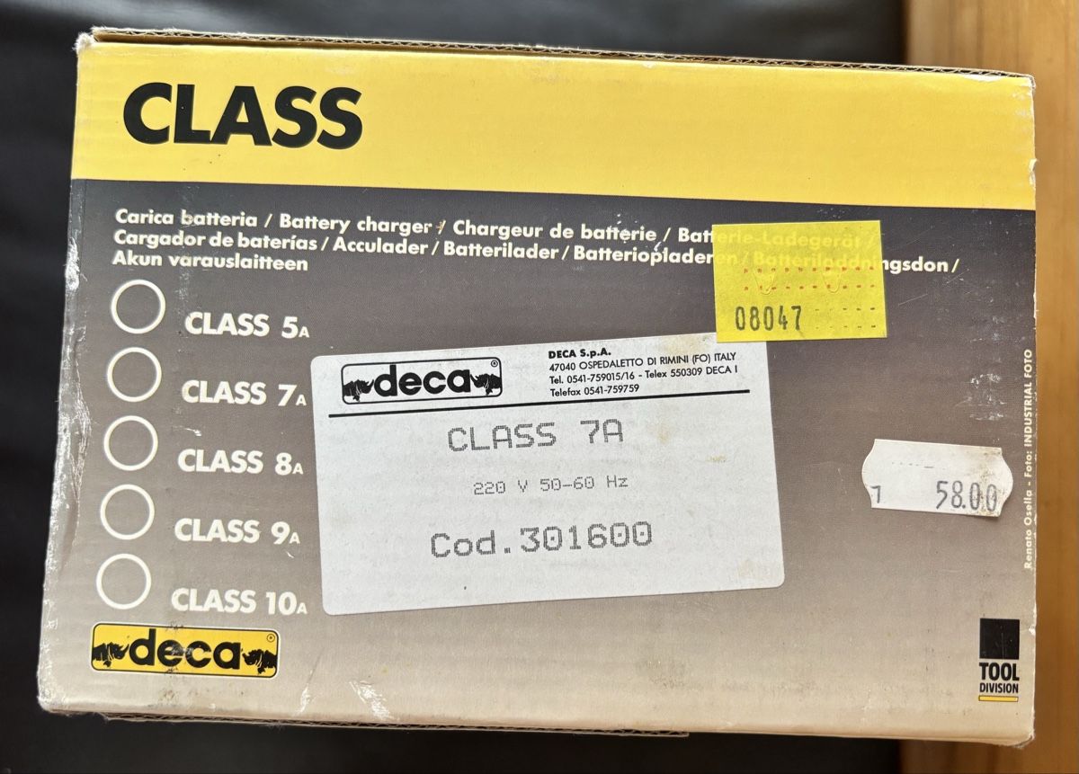 Ladegeräte: DECA CLASS 7A Batterieladegerät 12V 50W gebraucht – Gebraucht aus Zermatt von Tinasvoyage 1