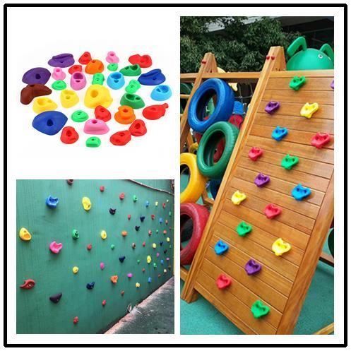 Pareti & prese d'arrampicata: 32x Kinder Kletterwand Klettergriffe SeT – Nuovo (secondo la descrizione) da Thun venduto da nuonuoshop