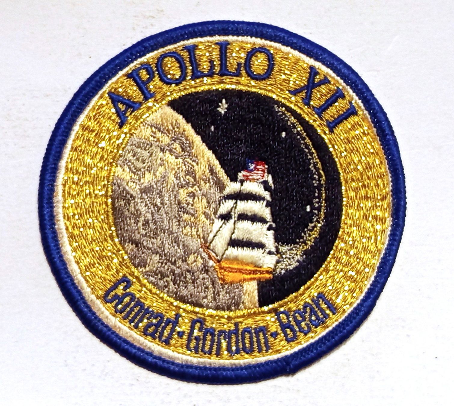 NASA Patches: Apollo 12 Arm Patch – Gebraucht aus Fraubrunnen von waver3d