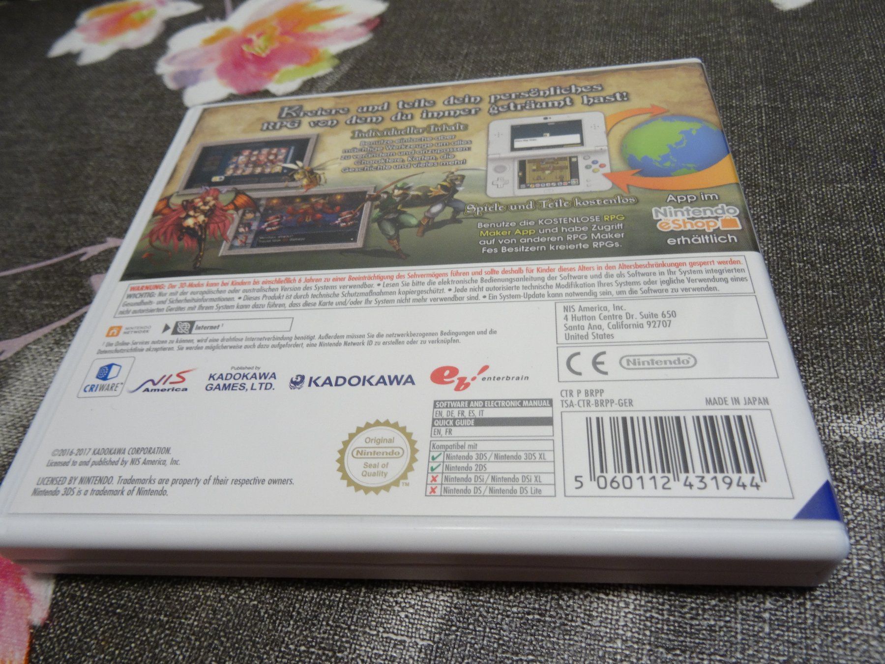 Nintendo Giochi: RPG Maker Fes 3DS – Usato da Olten venduto da Disc-Ausverkauf 2