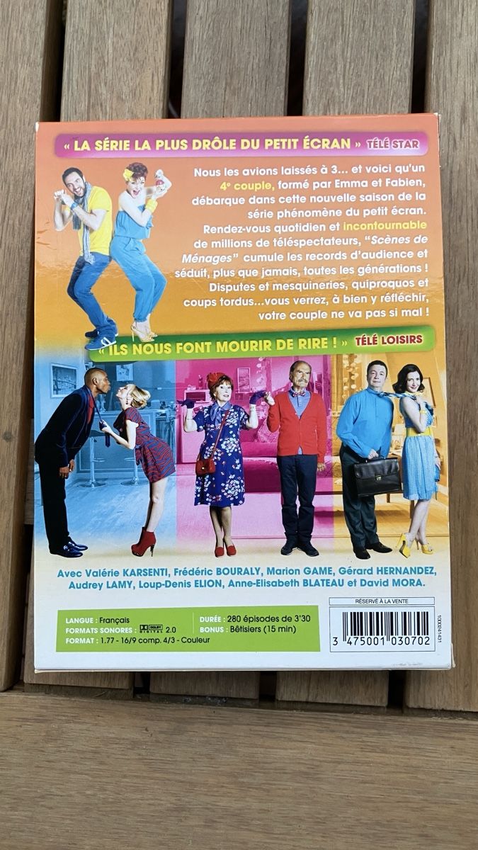 Tutti i DVDs: Scènes de Ménages - Saison 4 - DVD Box - Comme Neuf! – Nuovo (secondo la descrizione) da Ovronnaz venduto da LesBidochons 2