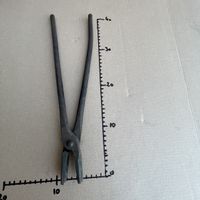 Schmiedezange alt guter Zustand ca. 40cm