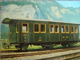 J-S Jura-Simplon-Bahn Personenwagen BC3 Nr. 1452