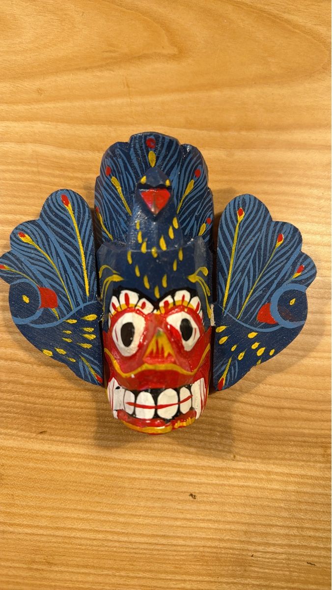 Tutte le decorazioni: Dekorative Holzmaske Sri Lanka – Usato da Bern venduto da saemu02