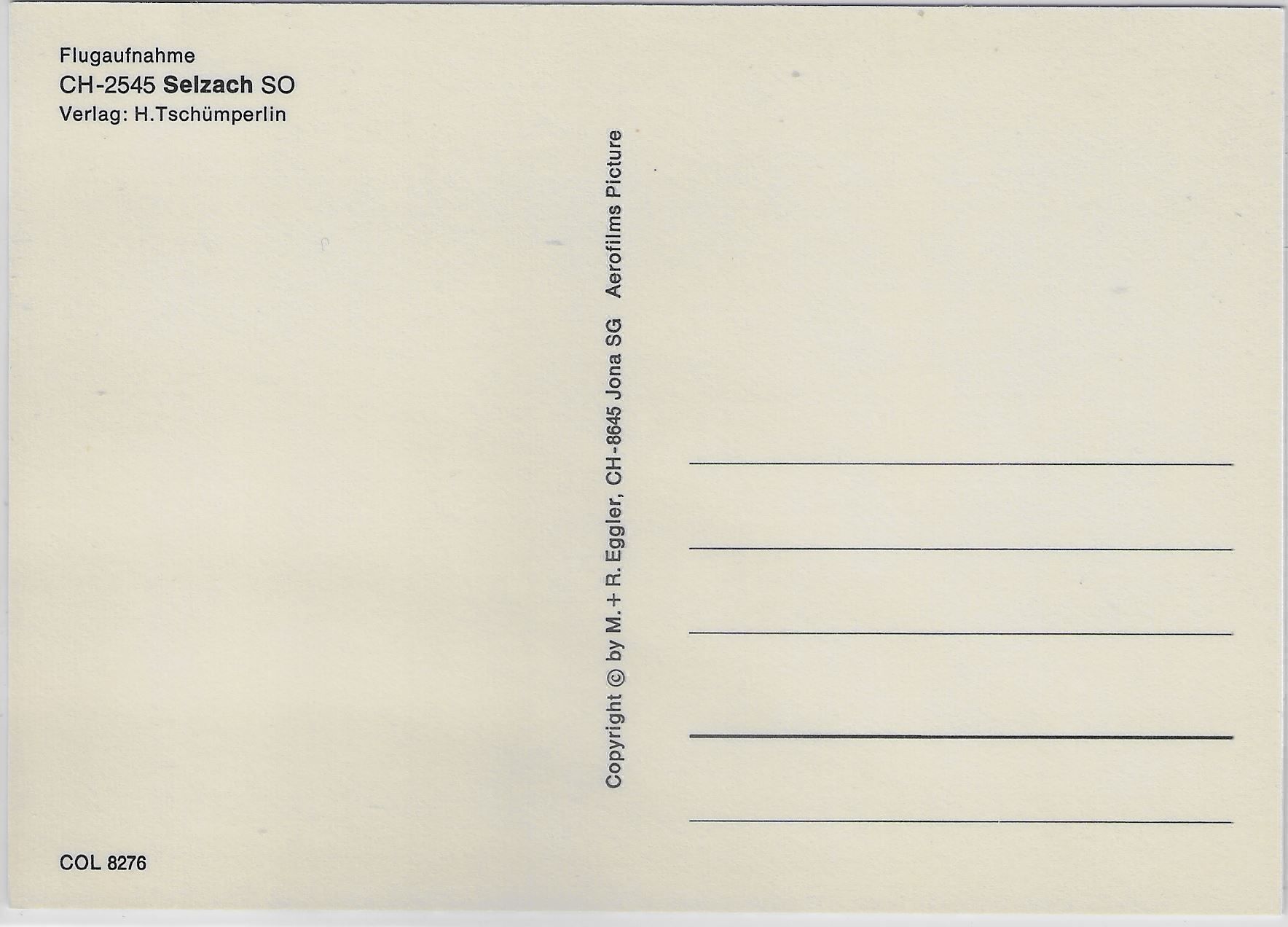 Cartoline postali: Flugaufnahme Selzach SO – Antico da Ettingen venduto da Kartenplanet 1