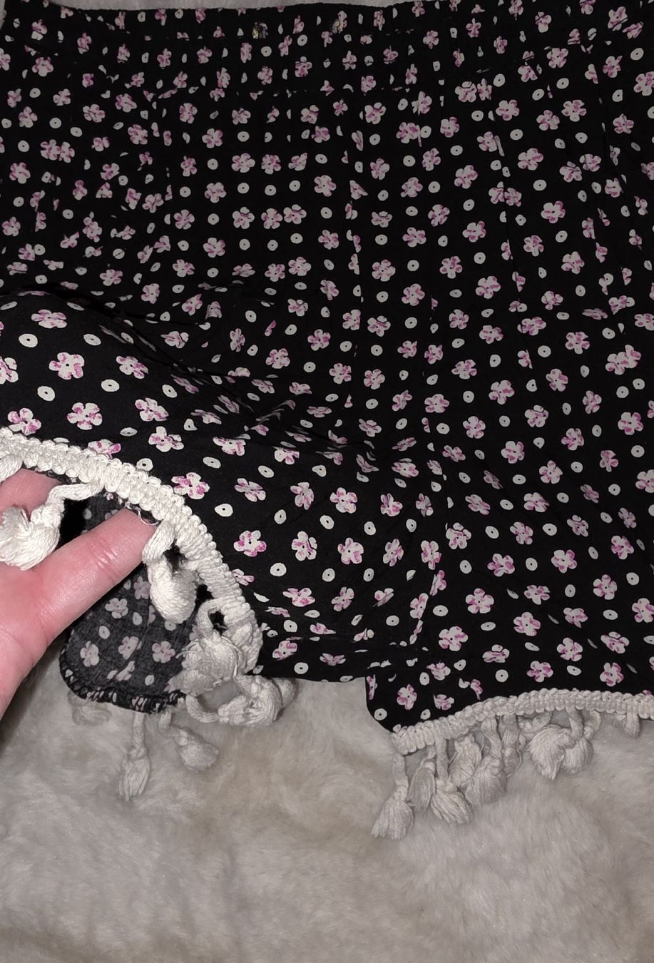 Pantaloni: Sommerliche Shorts mit Blumenmuster, Grösse S/M – Usato da Wetzikon ZH venduto da secondhandsfashion 1