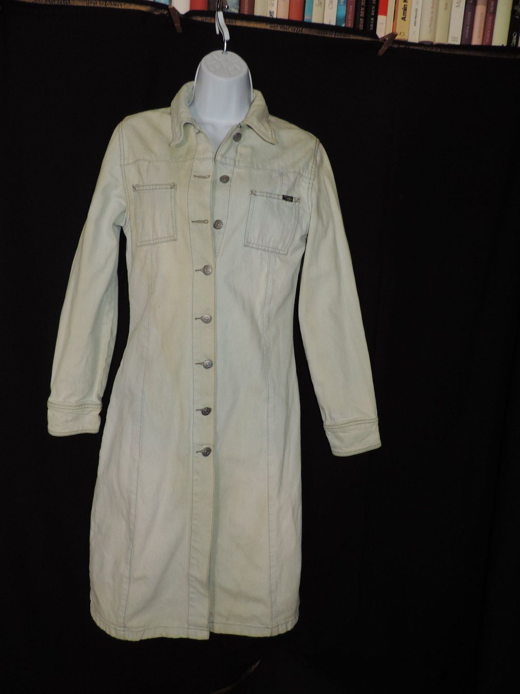 Giacche: veste longue en jeans bleu clair – Usato da Genève venduto da Axelle333 5