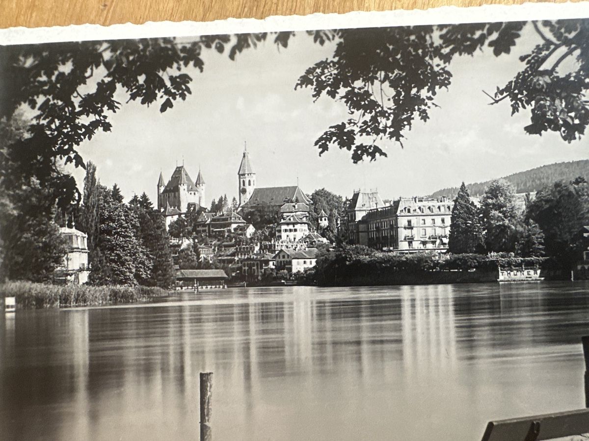 Ansichtskarten: AK Thun 1936, sehr gut erhalten. – Gebraucht aus Frauenfeld von aluma14 2