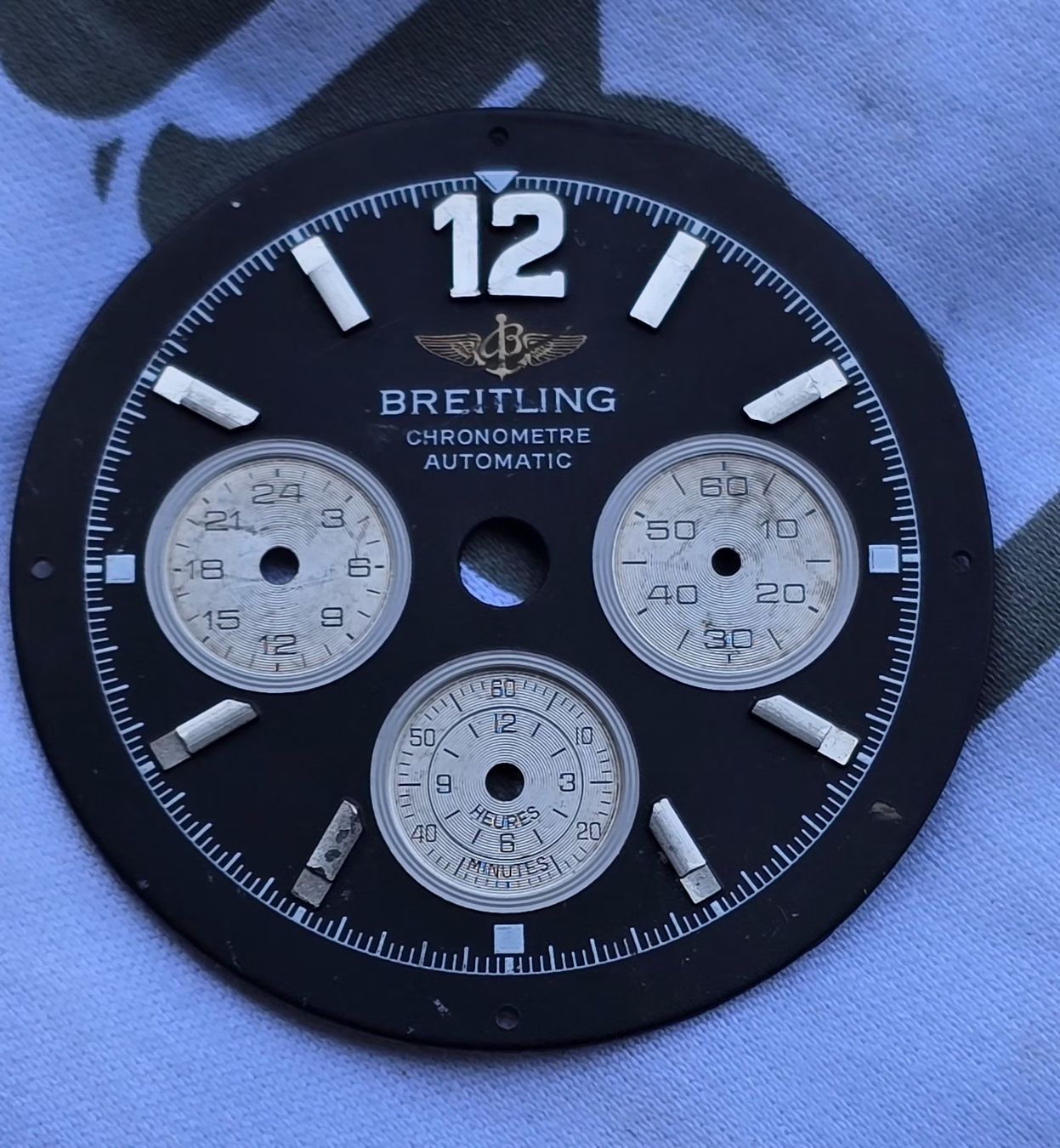 Breitling Orologi: Cadran Breitling Chronometre Automatic  Vintage – Usato da Grand-Lancy venduto da Montre-Swiss