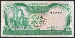Libyen 1/4 Dinar 1981