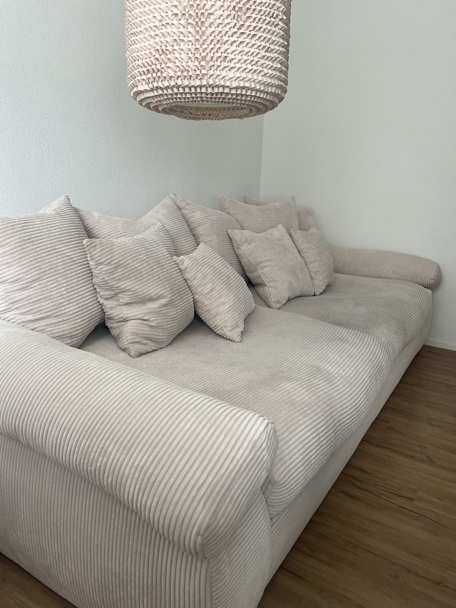 Divani: Sofa Cord Naturfarbe – Usato da Aarburg venduto da saltyelle 1