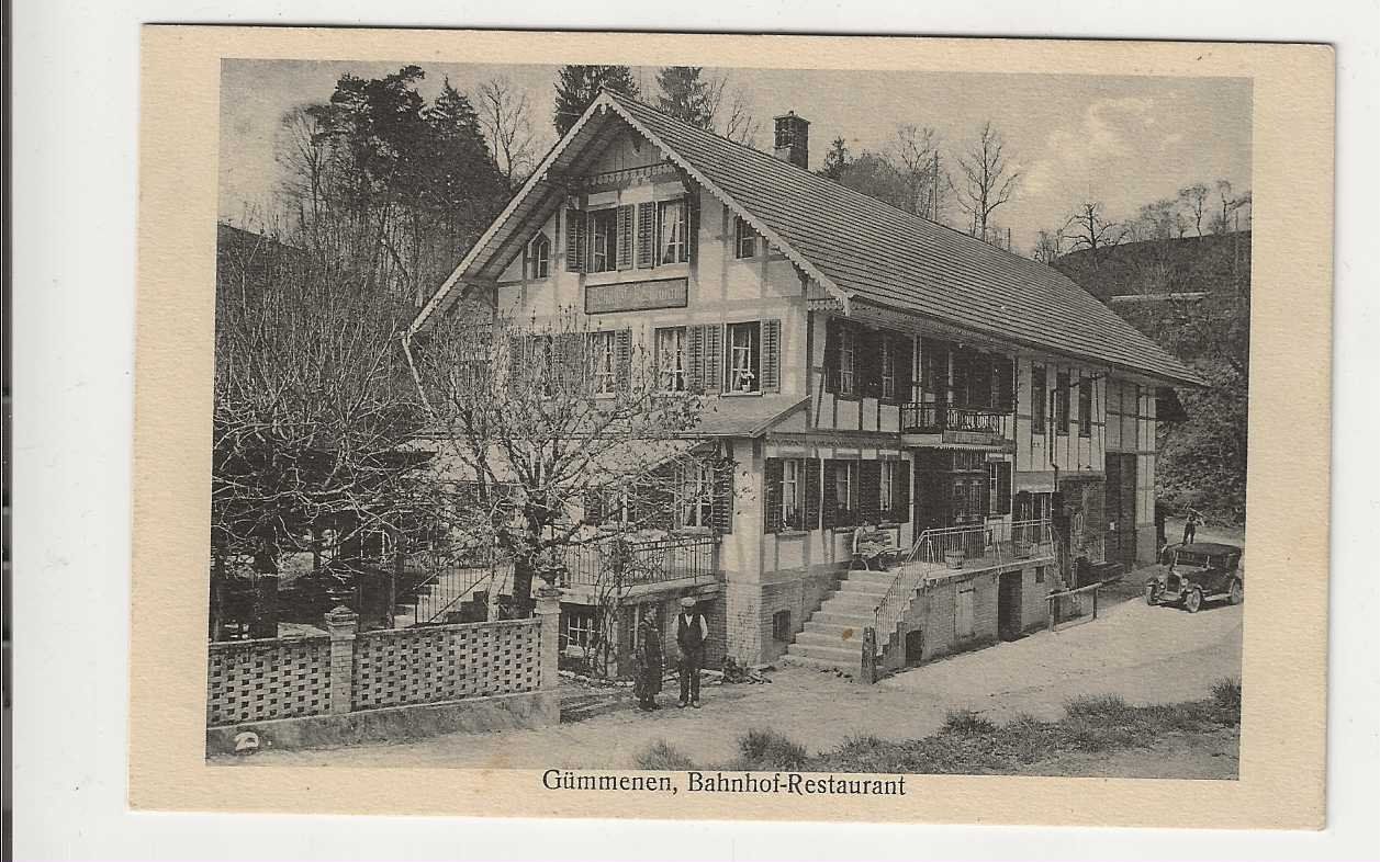 Cartoline postali: Gümmenen, 1932 – Usato da Spiez venduto da Niesen20