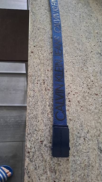 Cinture: Vendo cintura CK blu 80 cm – Usato da Bellinzona venduto da chi_sl69