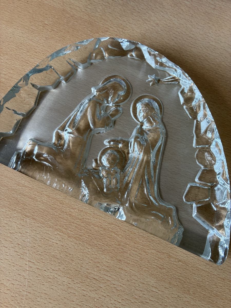 Toutes les décorations: Glas Krippe – D'occasion à Niederuzwil par Miami1999 2