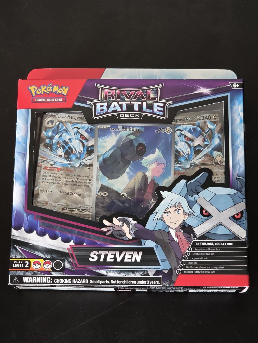 Pokémon Carte collezionabili: POKÉMON RIVAL BATTLE DECK | STEVEN – Nuovo e nell'imballaggio originale da Bellinzona venduto da egemon
