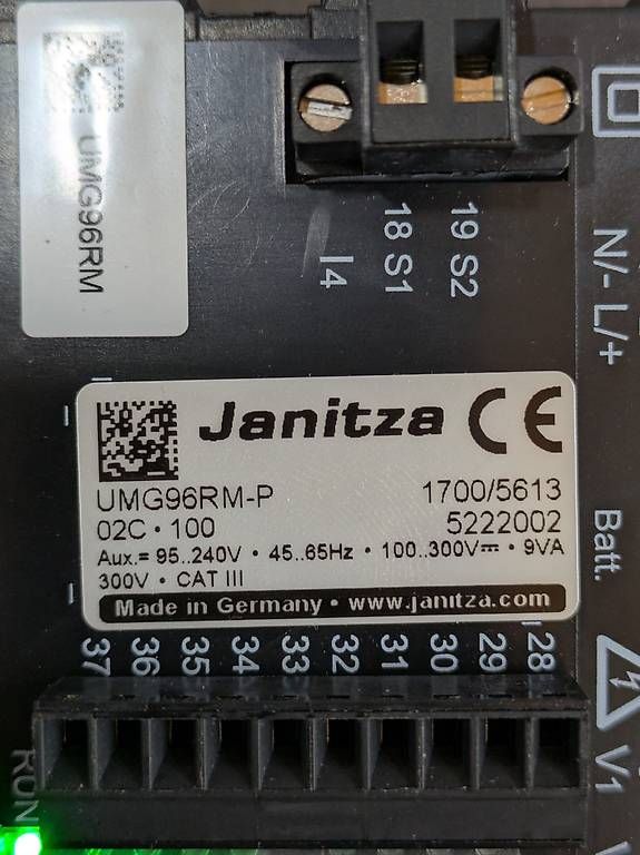 Misurare: Janitza UMG96RM-P 52.22.002 – Nuovo e nell'imballaggio originale da Auslikon venduto da stefanwey 2