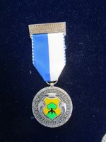 Luzerner Stich 1986 emailliertes Gemeindewappen Buchrain