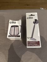 Cilio: Latte Macchiato Kännchen + Espressodrücker Set