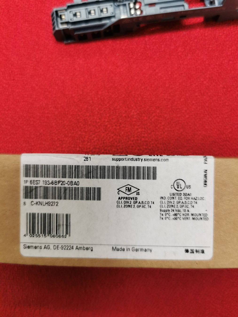 Siemens Elektronikbauteile: Siemens Simatic ET200S Base Unit BU15-P16+A10+2B, Neu – Neu und originalverpackt aus Niederlenz von Chevy_V8 2