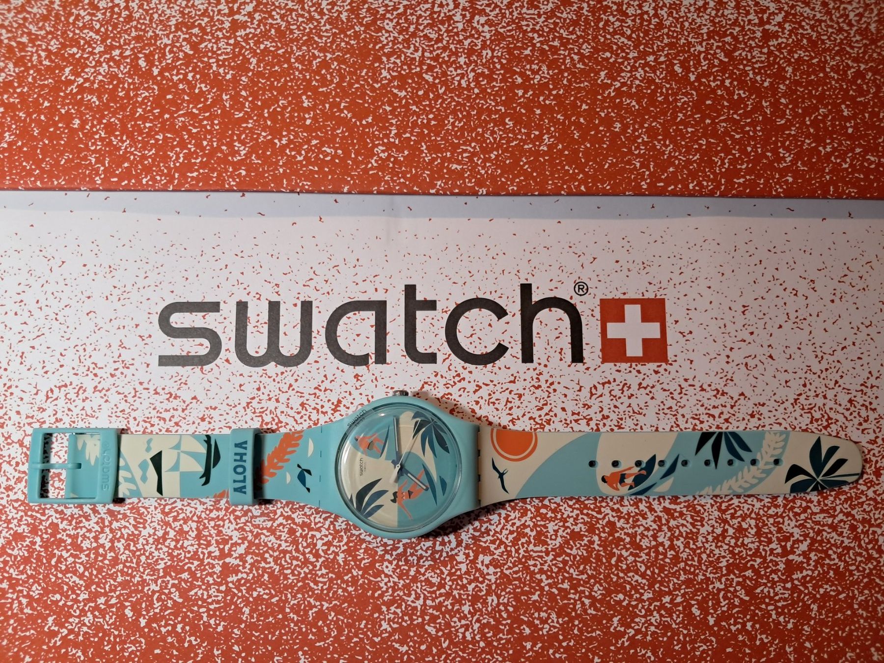 Swatch Uhren: Swatch HAWAI'I NEI Destination Watch – Neu und originalverpackt aus Niederhasli von zvb_fgn2 5