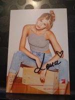 Lena Gercke - signierte Autogrammkarte