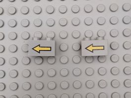 LEGO Classic Space - Bedruckte Bricks 1x2 - 3004p01 (Lot 1)