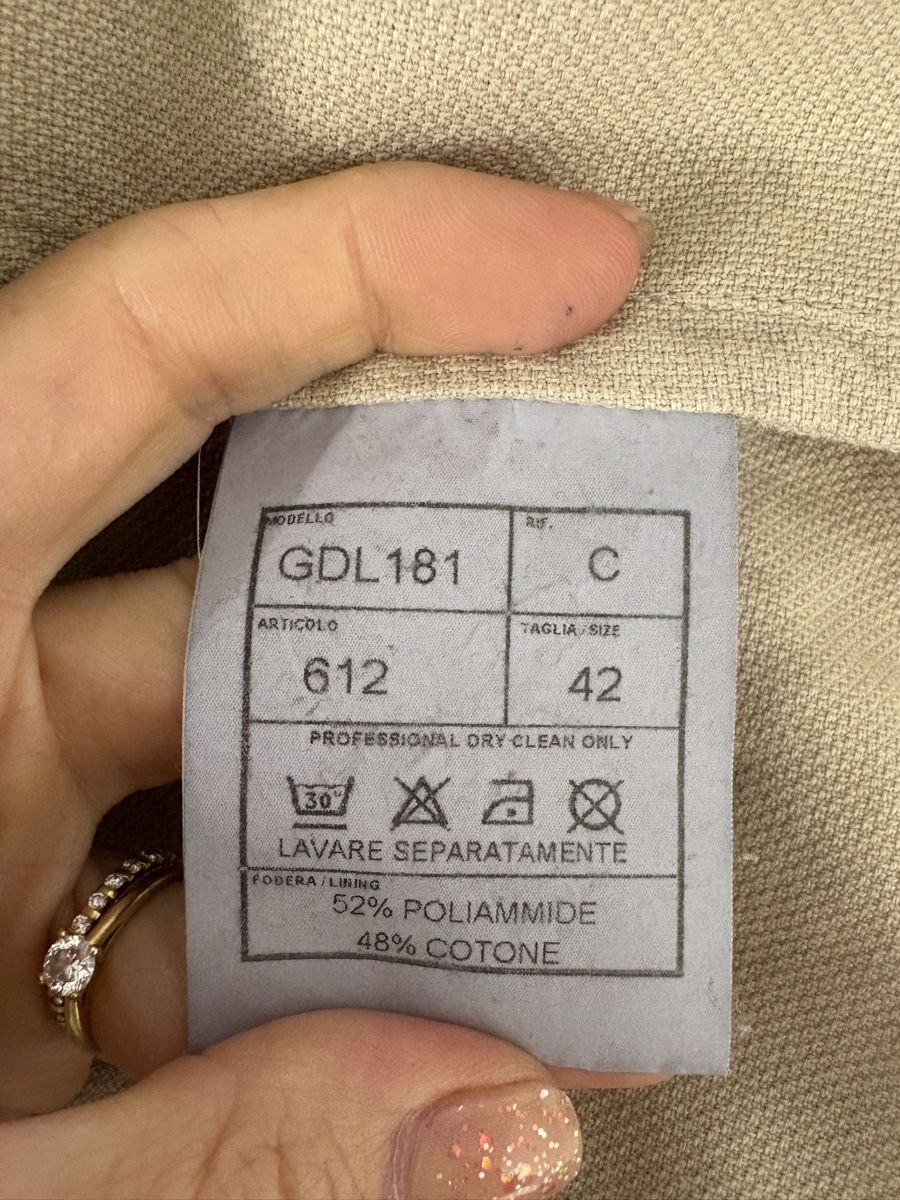 Jacken: Panama Jacket Gr. 38 Beige Baumwolle Blazer Sommer – Neu (gemäss Beschreibung) aus Regensdorf von secondchancefashion 4