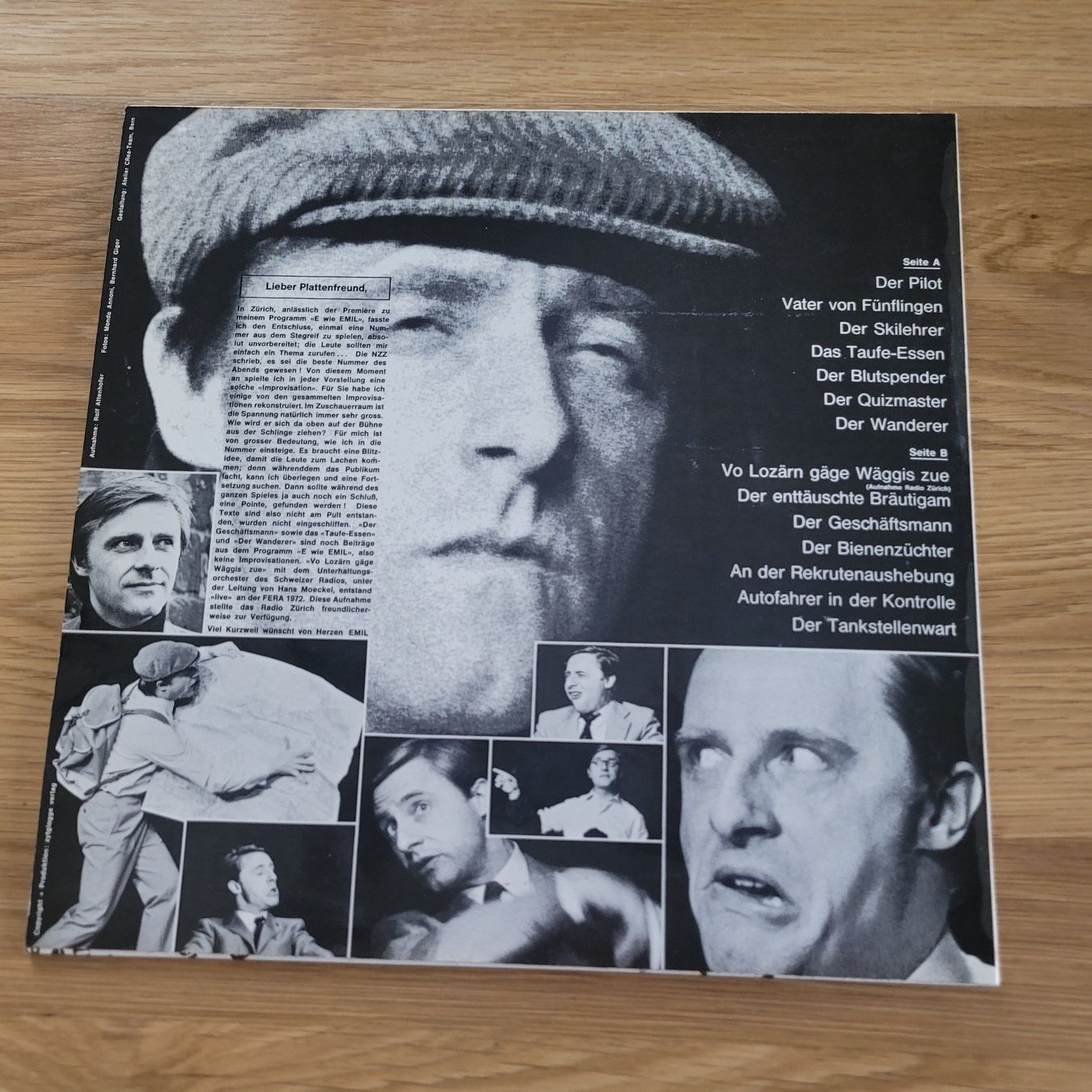Dischi in vinile: LP Vinyle Signée Emil Improvisierte – Usato da Reconvilier venduto da itzlittlerabbit 3