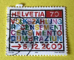 Nr.1005 GESTEMPELT Volkszählung 2000  Siehe Original Fotos.