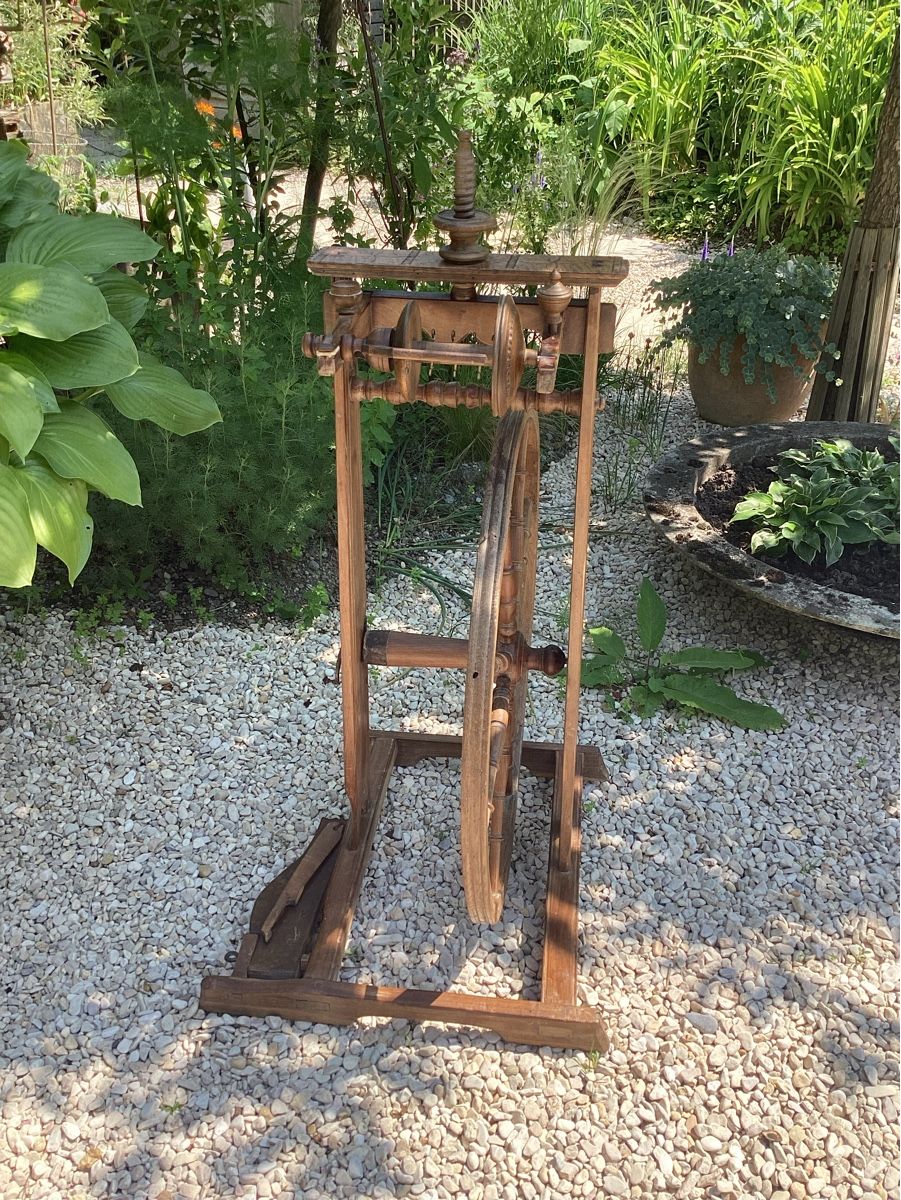 Ruote per filare: schönes altes Spinnrad – Difettoso da Lenzburg venduto da dbr_hf8w 3