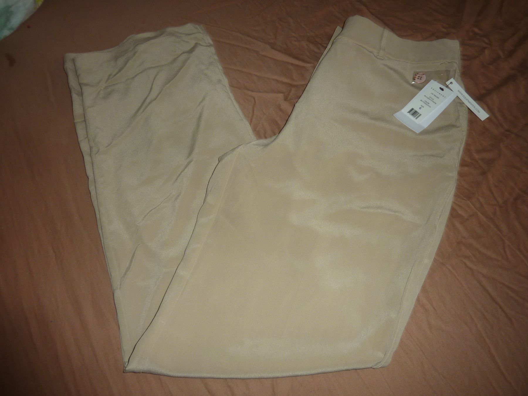 Pantaloni: pantalon fluide en soie régulateur température size 28 neuf – Nuovo e nell'imballaggio originale da geneve venduto da chriztel 2