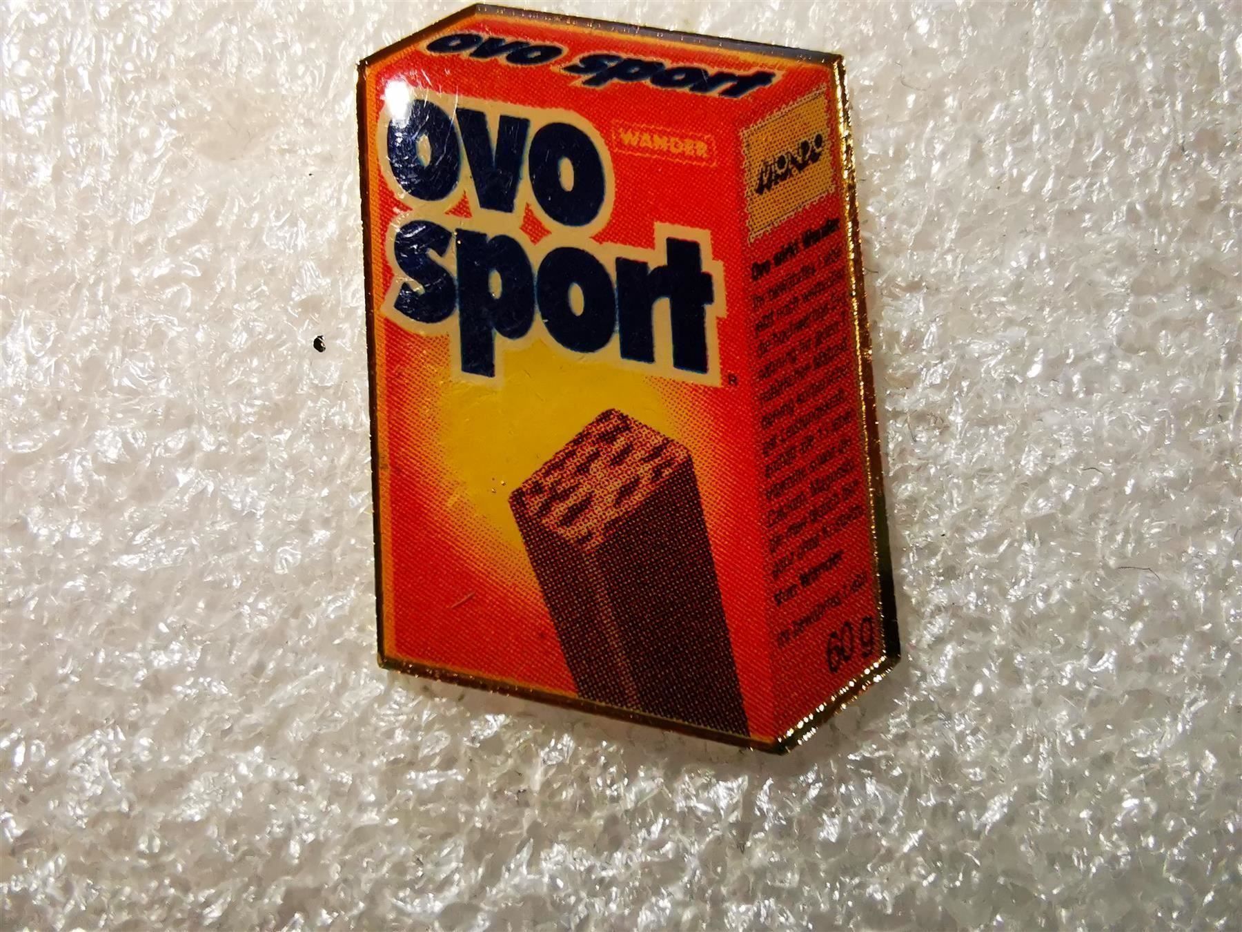 Placchette & Badge: Ansteckpin 87: Ovo Sport – Usato da Oppligen venduto da Pin-Fall-Shop