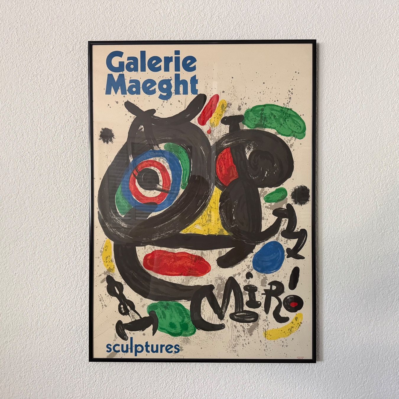 Poster & Bilder: Galerie Maeght - Miro - Bild – Gebraucht aus Cham von wasudami