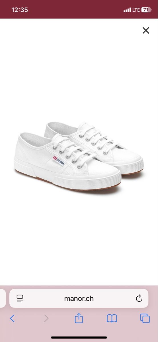 Damenschuhe: Superga Cottu Classic White – Neu (gemäss Beschreibung) aus Zürich von afe_q5ck 4