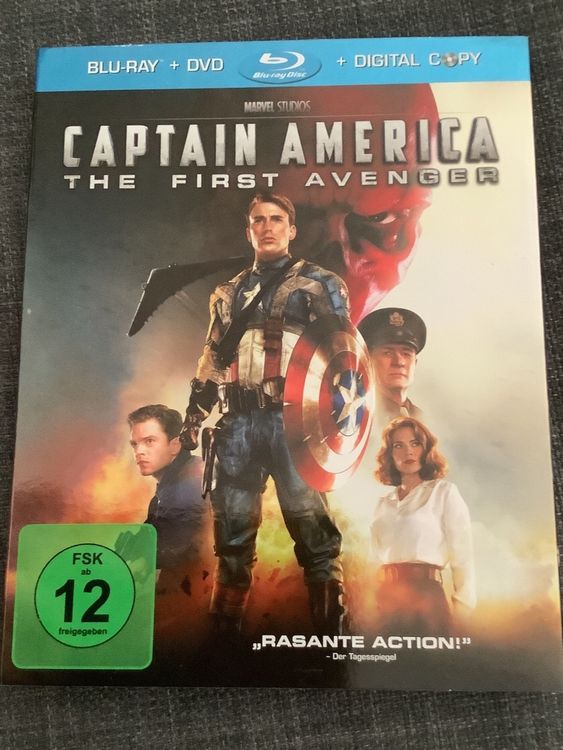 Captain America The First Avenger MARVEL inkl. Digital Copy! (Neu ...