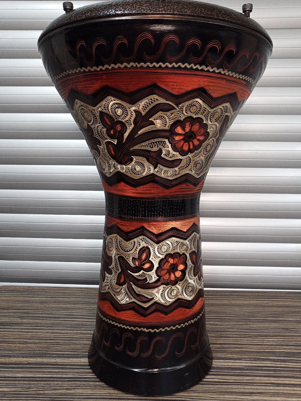 Strumenti musicali: Handgemachte Darbuka ohne Trommelfell – Difettoso da Reiden venduto da Zofi-Brocki 5