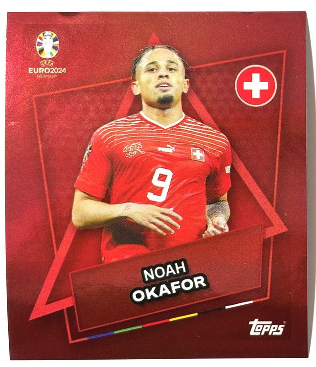 Topps EURO 2025 Swiss Edition Schweiz Okafor SP Kaufen auf Ricardo
