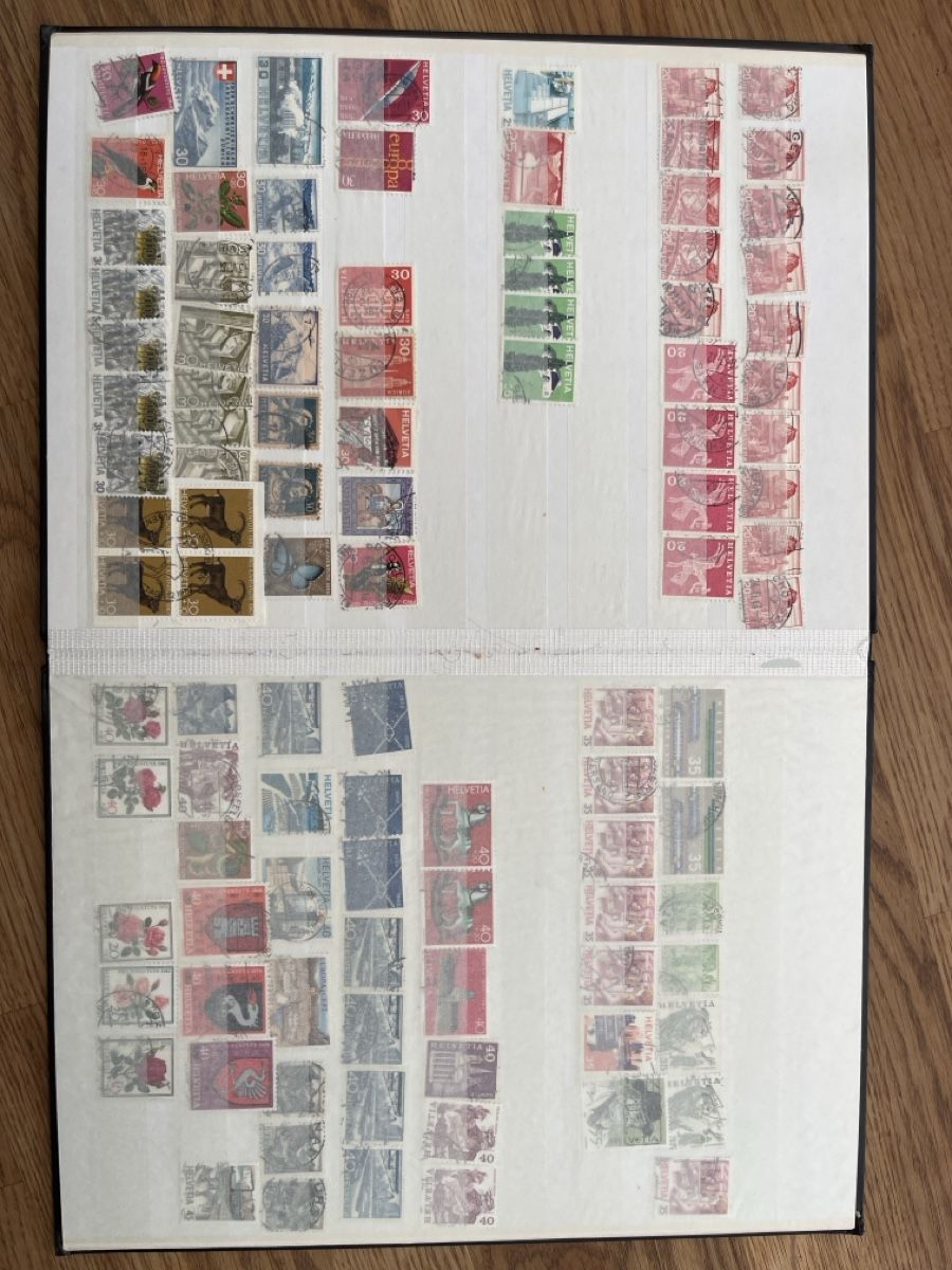 Tous les timbres: Briefmarken Album, div. Marken – D'occasion à Sursee par abcdxyz 5