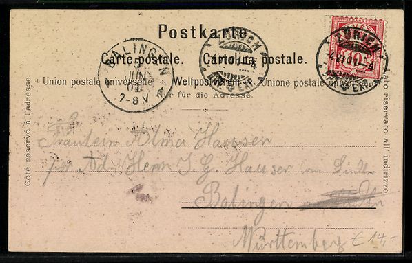 Cartes postales: Litho Rigi, Dampfschiff, Ort am Ufer und – D'occasion à Berlin par bartko-reher 1
