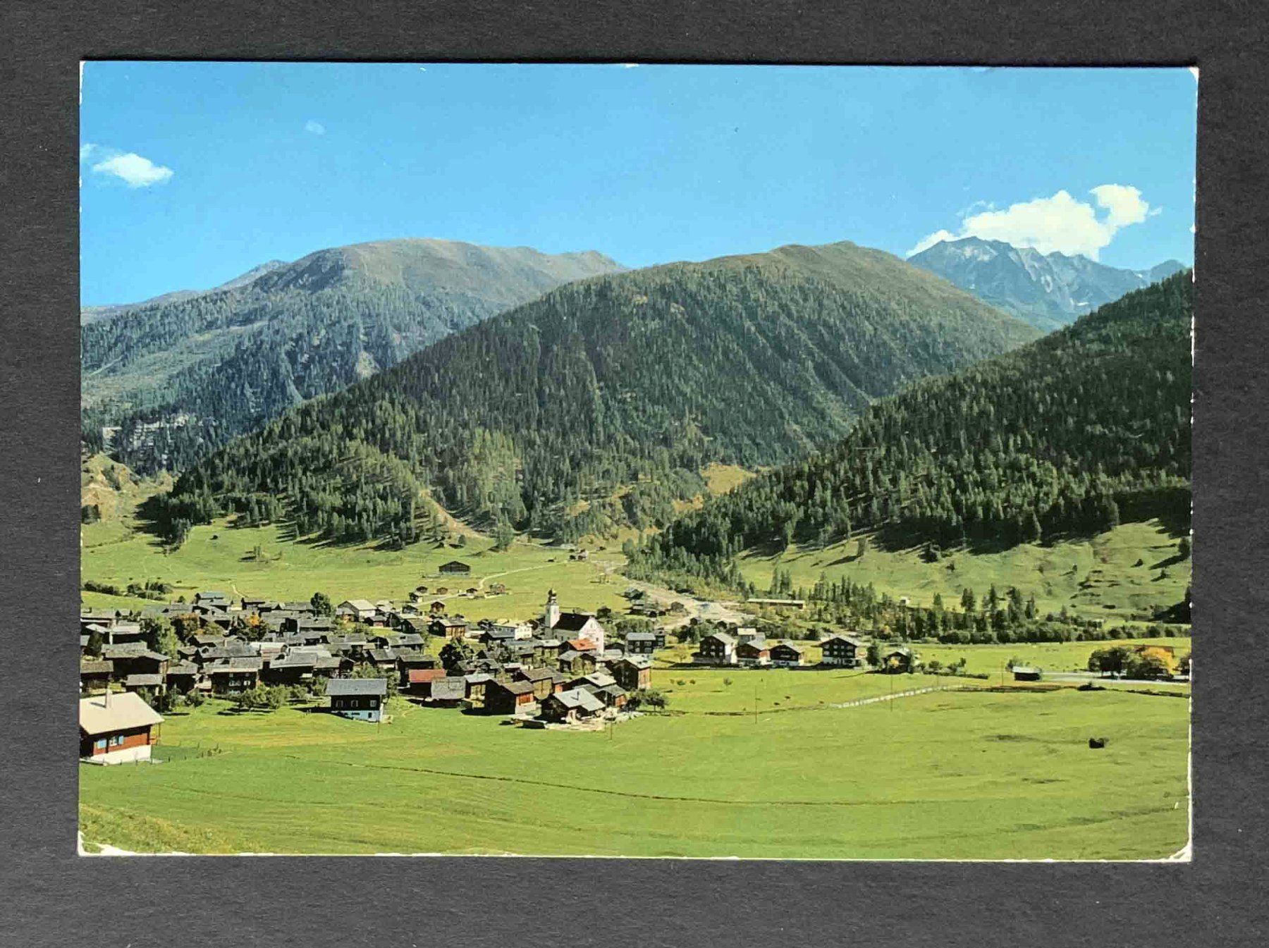 Cartoline postali: AK Reckingen Wallis Blinnenhorn – Usato da Goldau venduto da artelier1