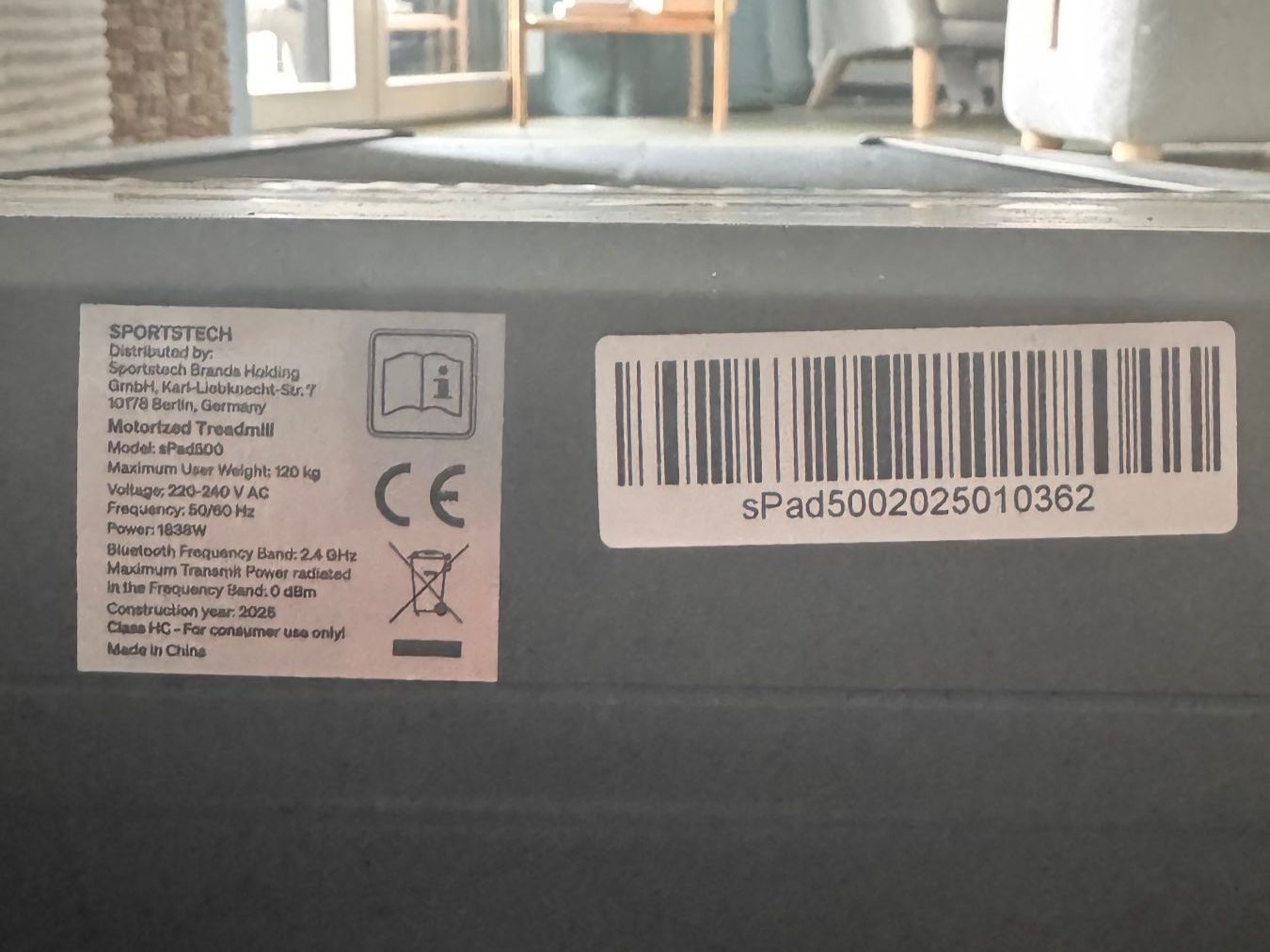 Hometrainer: sPad500 Laufband – Gebraucht aus Derendingen von Toscano1 1
