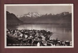 MONTREUX - Dents du Midi - 1933