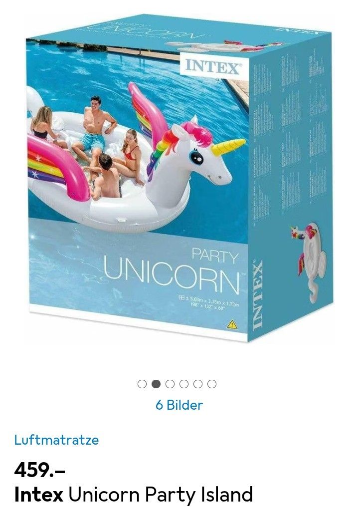 Salvagente: Intex Unicorn Party Island – Usato da Rüti ZH venduto da Panana22 1