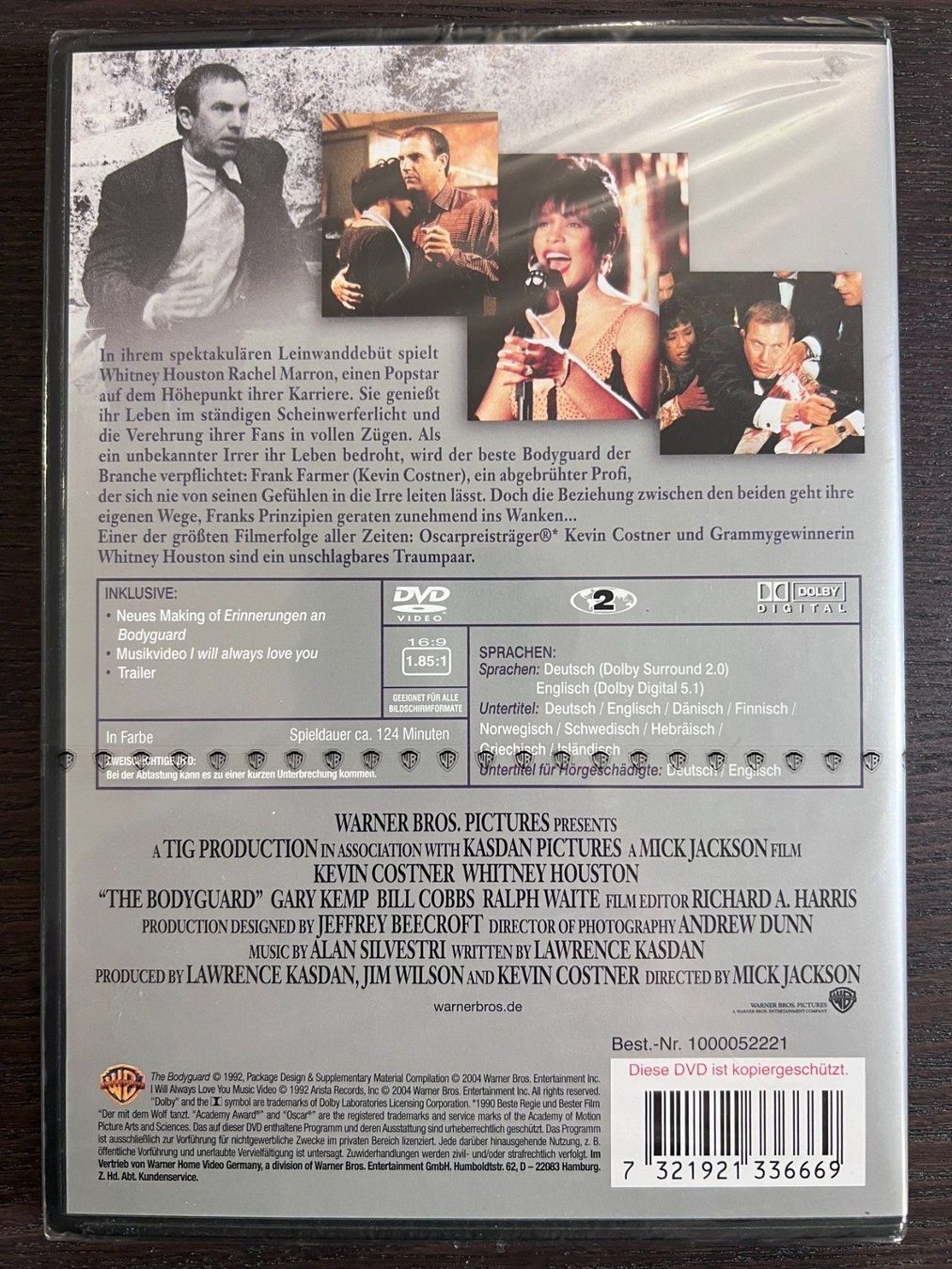 Alle DVDs: Bodyguard – Neu und originalverpackt aus Zürich von FilmFreunde 1