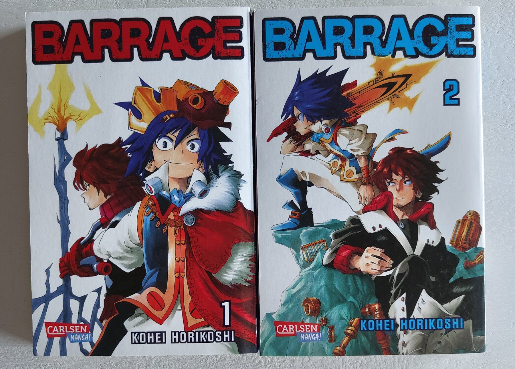 Comics: Manga: Barrage 1-2 - Abgeschlossen! – Gebraucht aus Zürich von IceTea02