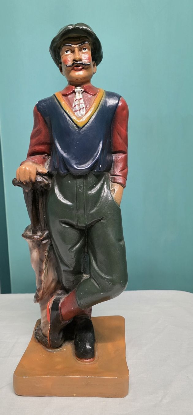 Figurines: Golfer Figur, Keramik, Handbemalt – D'occasion à Küssnacht am Rigi par swiss-pc
