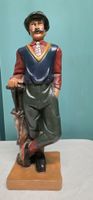 Golfer Figur, Keramik, Handbemalt