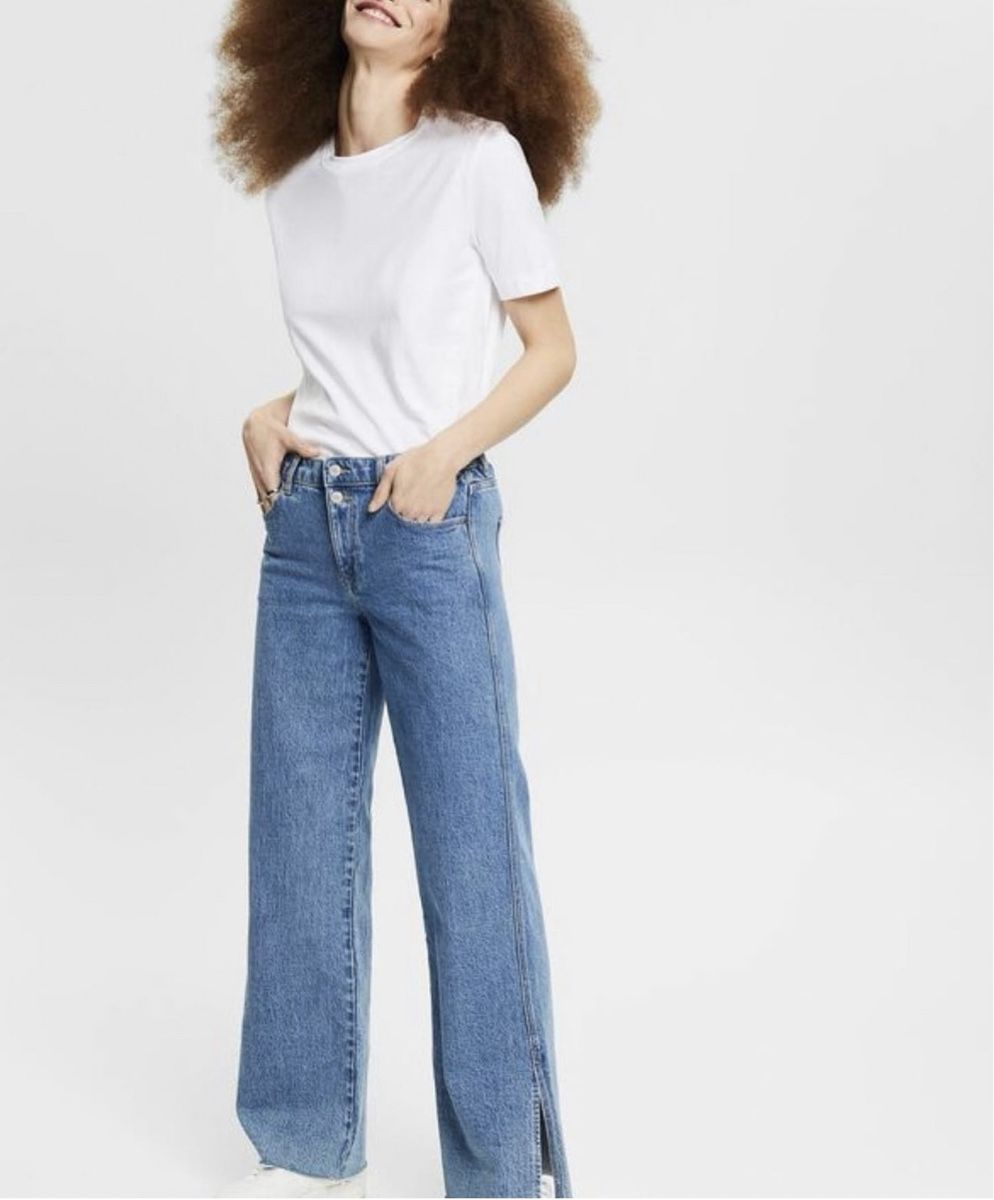Esprit Jeans: Wide Leg Jeans aus Bio-Baumwolle – Nuovo e nell'imballaggio originale da Wittenbach venduto da bes_k8vr 1