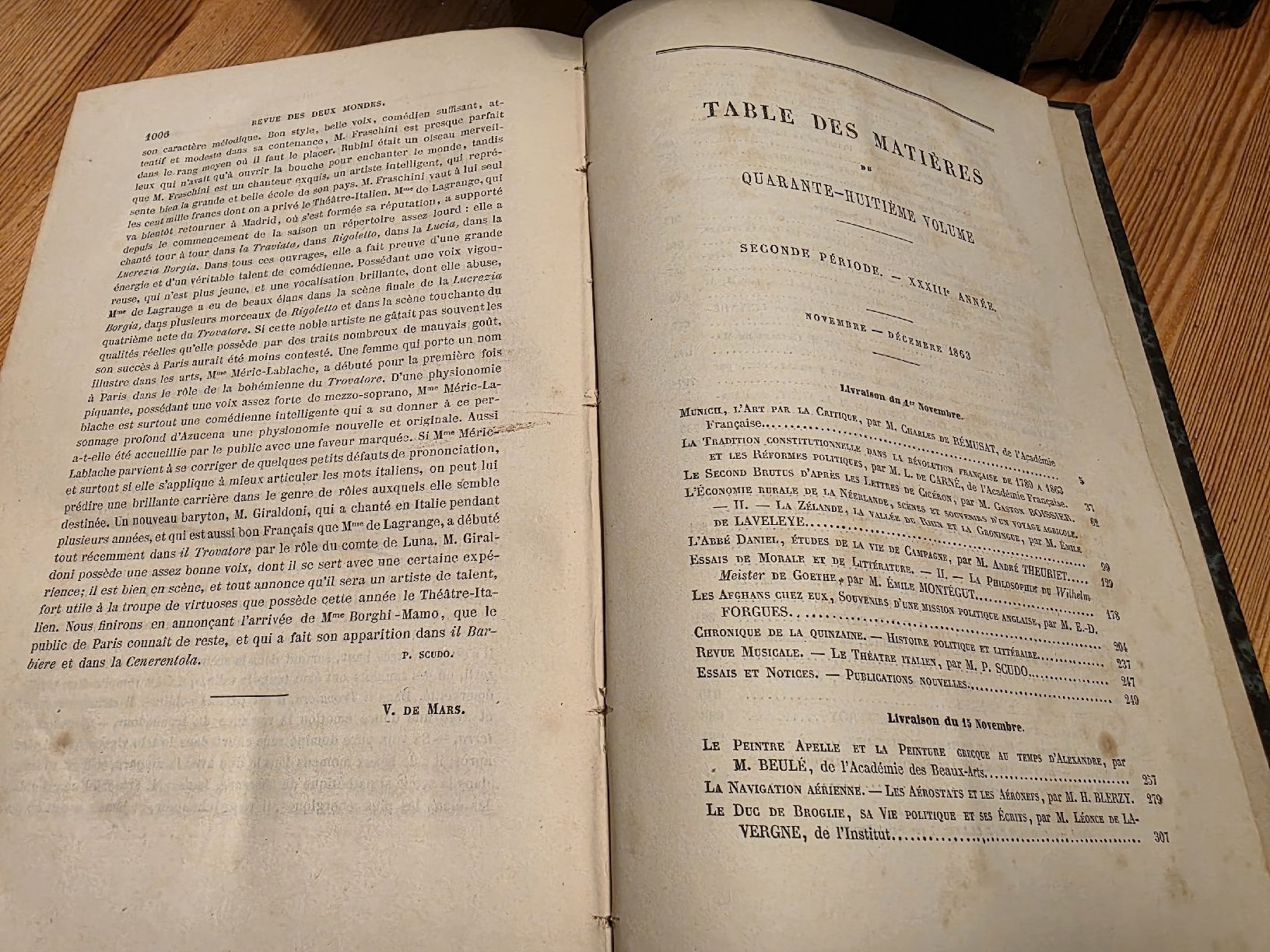 Libri: Revue des Deux Mondes 1863 – Usato da Bern venduto da phb_92q9 3